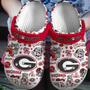 Georgia Bulldogs Ncaa Sport Crocs Crocband Clogs Shoes