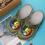 Grateful Dead Music Crocs Crocband Clogs Shoes