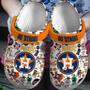 Houston Astros Mlb Sport Crocs Crocband Clogs Shoes