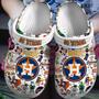 Houston Astros Mlb Sport Crocs Crocband Clogs Shoes