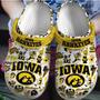 Iowa Hawkeyes Ncaa Sport Crocs Crocband Clogs Shoes