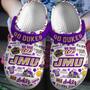 James Madison Dukes Ncaa Sport Crocs Crocband Clogs Shoes