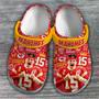 Kansas City Chiefs Mahomes Nfl Sport Crocs Crocband Clogs Shoes