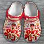 Kansas City Chiefs Mahomes Nfl Sport Crocs Crocband Clogs Shoes