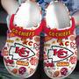 Kansas City Chiefs Nfl Sport Crocs Crocband Clogs Shoes