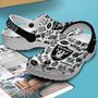 Las Vegas Raiders Nfl Sport Crocs Crocband Clogs Shoes