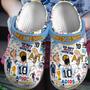 Lionel Messi Inter Miami Football Soccer Sport Crocs Crocband Clogs Shoes