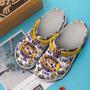 Lsu Tigers Ncaa Sport Crocs Crocband Clogs Shoes