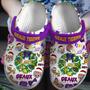 Lsu Tigers Ncaa Sport Crocs Crocband Clogs Shoes