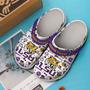 Lsu Tigers Ncaa Sport Crocs Crocband Clogs Shoes