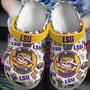 Lsu Tigers Ncaa Sport Crocs Crocband Clogs Shoes