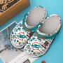 Miami Dolphins Nfl Sport Crocs Crocband Clogs Shoes