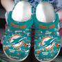 Miami Dolphins Nfl Sport Crocs Crocband Clogs Shoes