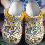 Nashville Predators Nhl Sport Crocs Crocband Clogs Shoes