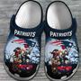 New England Patriots Nfl Sport Crocs Crocband Clogs Shoes