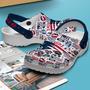 New England Patriots Nfl Sport Crocs Crocband Clogs Shoes