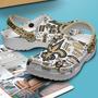 New Orleans Saints Nfl Sport Crocs Crocband Clogs Shoes