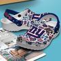 New York Giants Nfl Sport Crocs Crocband Clogs Shoes