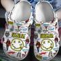 Nirvana Music Crocs Crocband Clogs Shoes