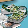 North Dakota State Bison Ncaa Sport Crocs Crocband Clogs Shoes