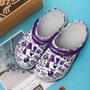 Northwestern Wildcats Ncaa Sport Crocs Crocband Clogs Shoes