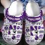 Northwestern Wildcats Ncaa Sport Crocs Crocband Clogs Shoes