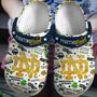 Notre Dame Fighting Irish Ncaa Sport Crocs Crocband Clogs Shoes