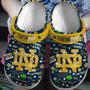 Notre Dame Fighting Irish Ncaa Sport Crocs Crocband Clogs Shoes