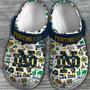 Notre Dame Fighting Irish Ncaa Sport Crocs Crocband Clogs Shoes