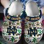 Notre Dame Fighting Irish Ncaa Sport Crocs Crocband Clogs Shoes