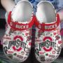 Ohio State Buckeyes Ncaa Sport Crocs Crocband Clogs Shoes