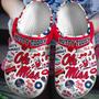 Ole Miss Rebels Ncaa Sport Crocs Crocband Clogs Shoes