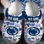 Penn State Nittany Lions Ncaa Sport Crocs Crocband Clogs Shoes