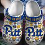 Pittsburgh Panthers Ncaa Sport Crocs Crocband Clogs Shoes