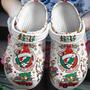 Reindeer Games Ahead Grateful Dead Music Crocs Crocband Clogs Shoes