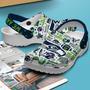 Seattle Seahawks Nfl Sport Crocs Crocband Clogs Shoes