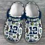 Seattle Seahawks Nfl Sport Crocs Crocband Clogs Shoes