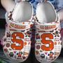 Syracuse Orange Ncaa Sport Crocs Crocband Clogs Shoes