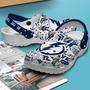 Tampa Bay Lightning Nhl Sport Crocs Crocband Clogs Shoes