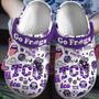 Tcu Horned Frogs Ncaa Sport Crocs Crocband Clogs Shoes