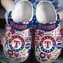 Texas Rangers Mlb Sport Crocs Crocband Clogs Shoes