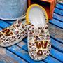 Washington Cammanders Nfl Sport Crocs Crocband Clogs Shoes