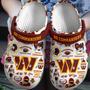 Washington Cammanders Nfl Sport Crocs Crocband Clogs Shoes