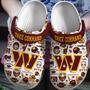 Washington Commanders Nfl Sport Crocs Crocband Clogs Shoes