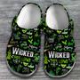 Wicked Music Crocs Crocband Clogs Shoes
