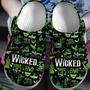 Wicked Music Crocs Crocband Clogs Shoes