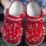 Wisconsin Badgers Ncaa Sport Crocs Crocband Clogs Shoes