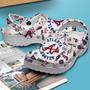 Atlanta Braves Mlb Sport Crocs Crocband Clogs Shoes