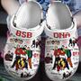 Backstreet Boys Music Crocs Crocband Clogs Shoes