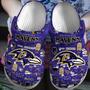 Baltimore Ravens Nfl Sport Crocs Crocband Clogs Shoes